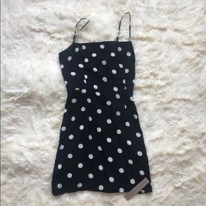 REFORMATION Polka Dot Mini Dress